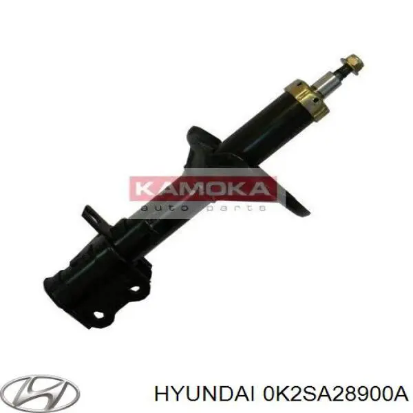 0K2SA28900A Hyundai/Kia amortiguador trasero izquierdo