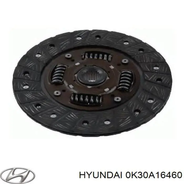 0K30A16460 Hyundai/Kia disco de embrague