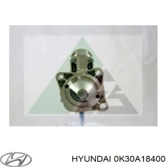 0K30A18400 Hyundai/Kia motor de arranque