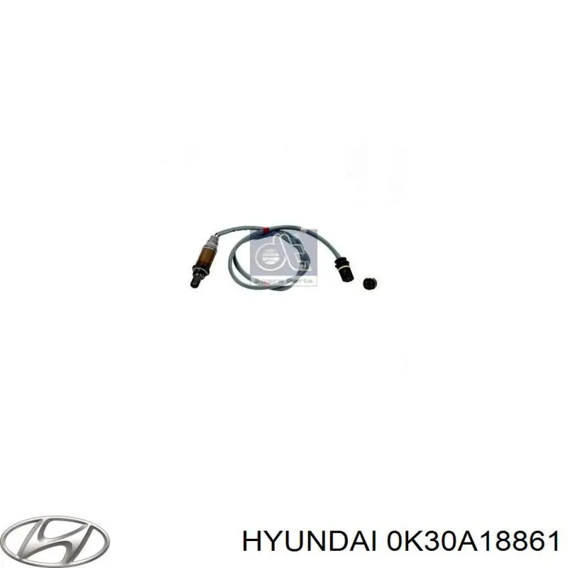 Sensor de oxígeno previo al catalizador 0K30A18861 Hyundai/Kia