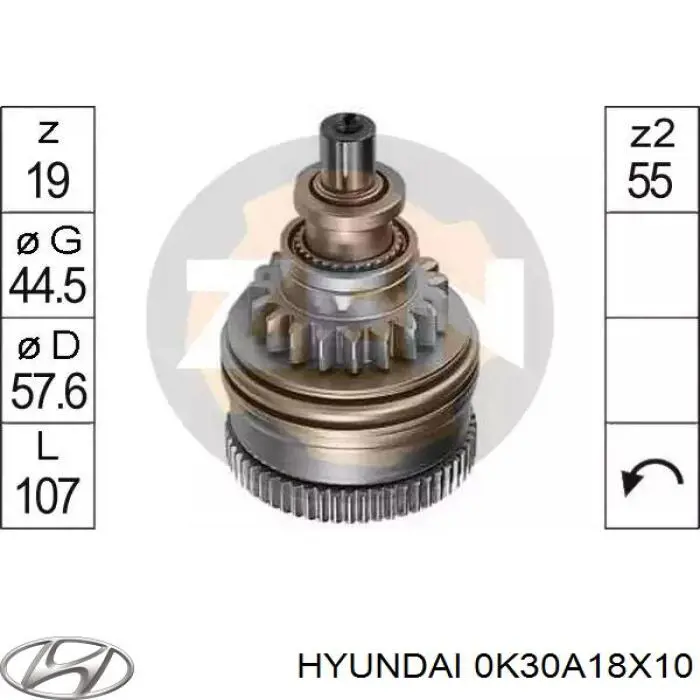 Interruptor magnético, estárter Hyundai Accent 1