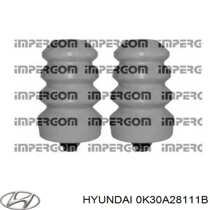 0K30A28111B Hyundai/Kia almohadilla de tope, suspensión trasera