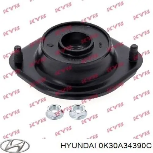 Soporte del amortiguador delantero Hyundai/Kia 0K30A34390C precio, desde 21,87 EUR