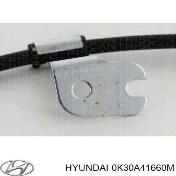0K30A41660K Hyundai/Kia cable del acelerador