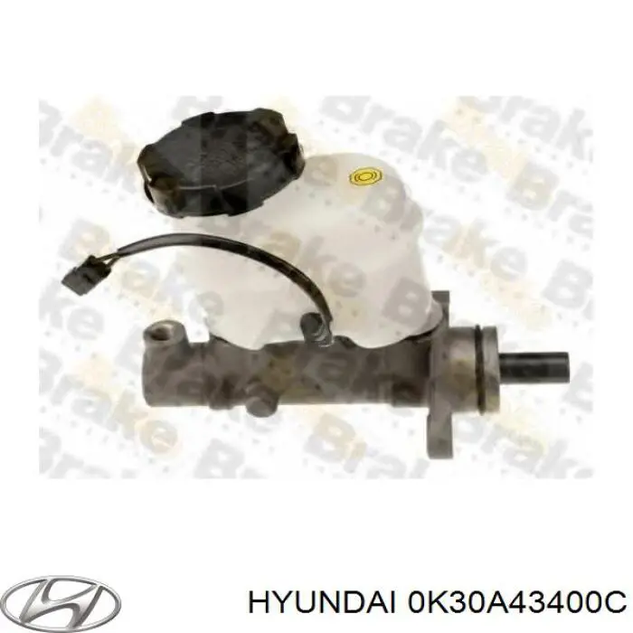 Cilindro principal de freno Hyundai/Kia 0K30A43400C