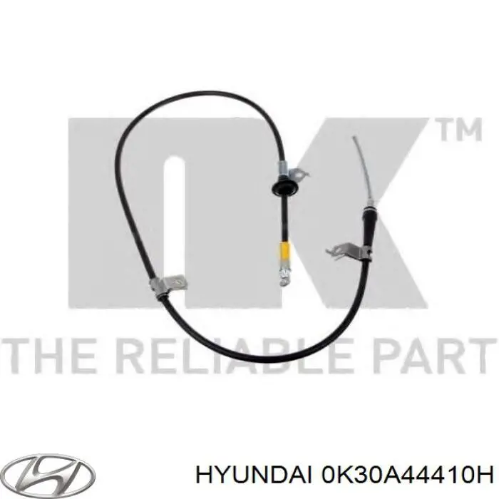 0K30A44410H Hyundai/Kia cable de freno de mano trasero derecho