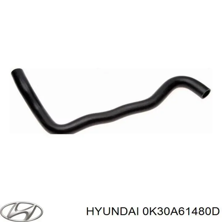 0K30A61480D Hyundai/Kia condensador aire acondicionado