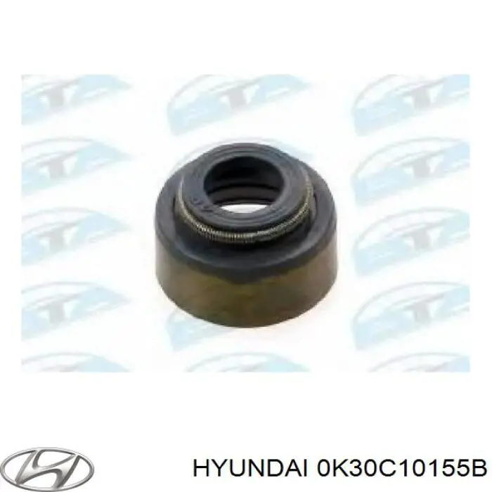 0K30C10155B Hyundai/Kia sello de aceite de valvula (rascador de aceite Entrada/Salida)