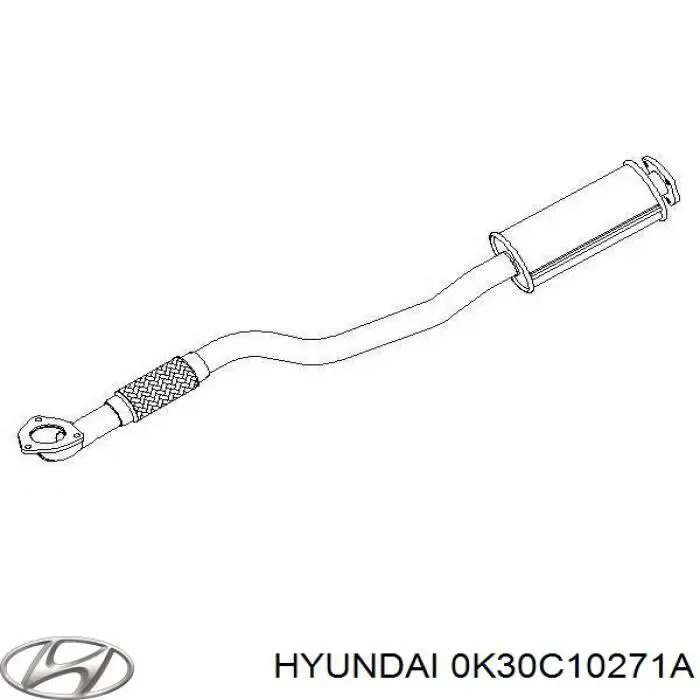 K30C10271A Hyundai/Kia junta de culata