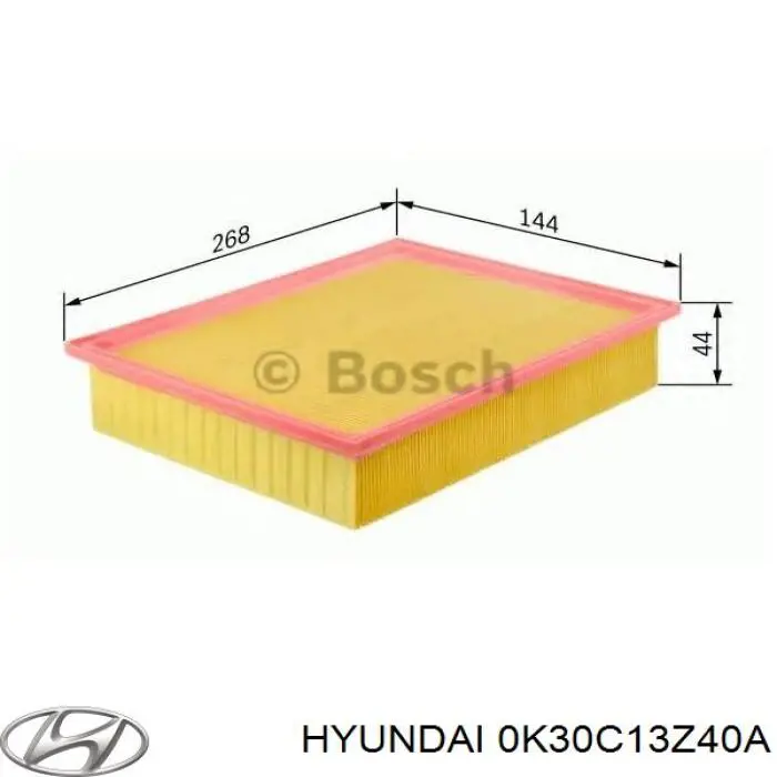 El filtro de aire Hyundai/Kia 0K30C13Z40A precio, desde 7,94 EUR