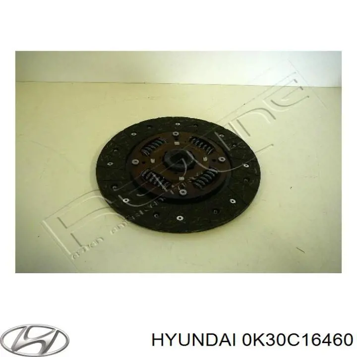 0K30C16460 Hyundai/Kia disco de embrague