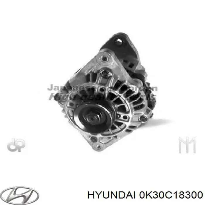 0K30C18300 Hyundai/Kia alternador