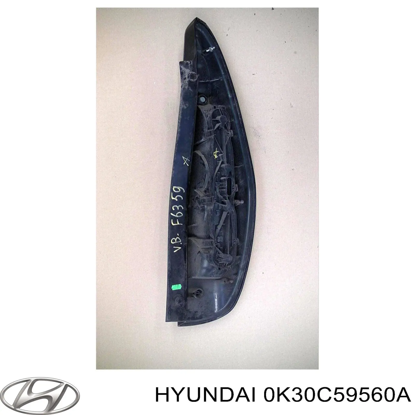 Mecanismo de elevalunas delantero izquierdo 59560B0K30C Hyundai/Kia