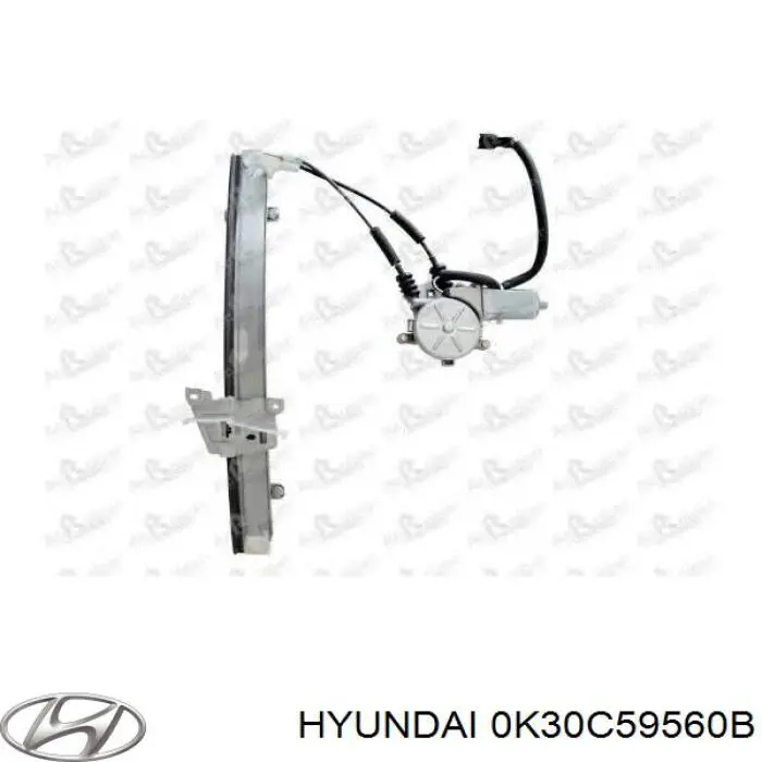 Comprar 0K30C59560B Hyundai/Kia Mecanismo de elevalunas delantero izquierdo