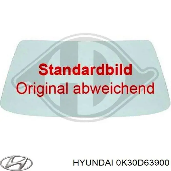 0K30D63900 Hyundai/Kia parabrisas