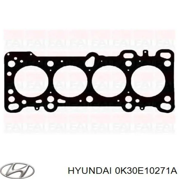 Junta de culata para KIA Rio 1 (DC)