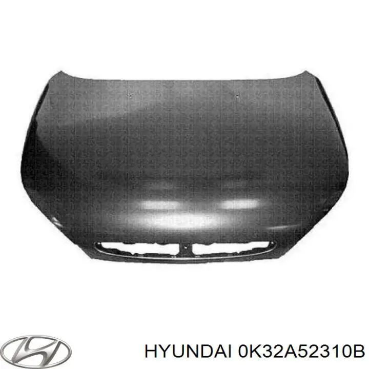 0K32A52310B Hyundai/Kia capó del motor