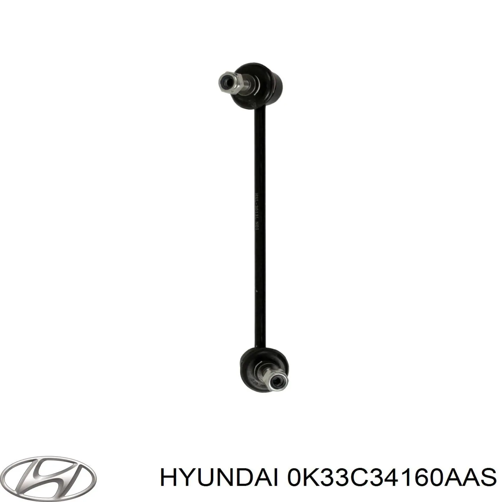 0K33C34160AAS Hyundai/Kia barra estabilizadora delantera izquierda