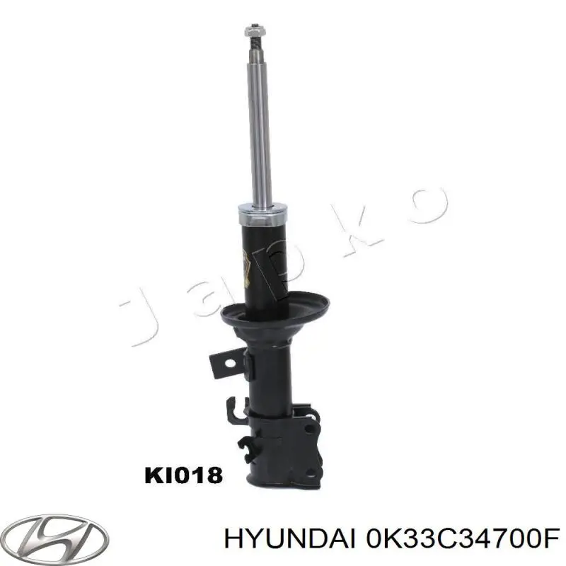 0K33C34700F Hyundai/Kia amortiguador delantero derecho