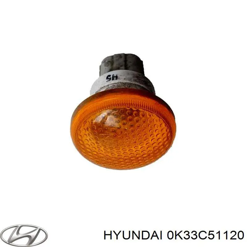 0K33C51120 Hyundai/Kia luz intermitente guardabarros