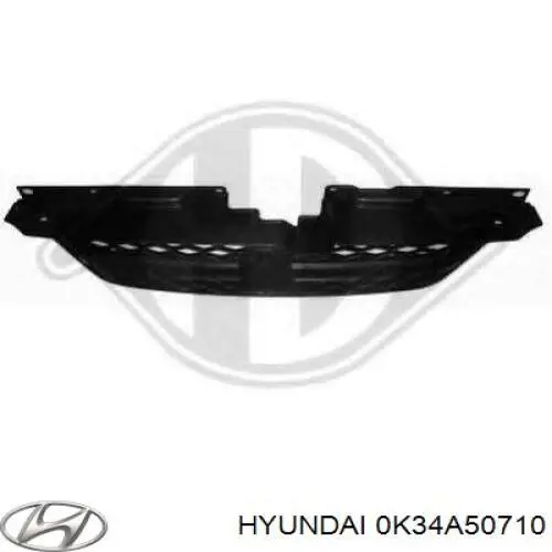 0K34A50710 Hyundai/Kia panal de radiador