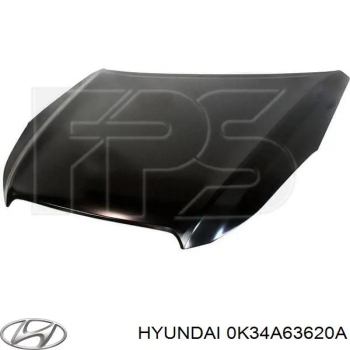 0K34A63620D Hyundai/Kia amortiguador de maletero