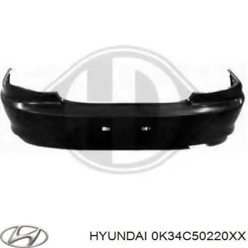 Parachoques KIA Rio I hatchback (DC) (2000 - 2006) precio, desde 830,54 EUR