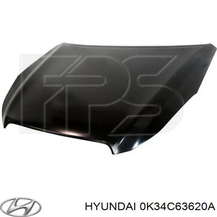 0K34C63620A Hyundai/Kia amortiguador de maletero