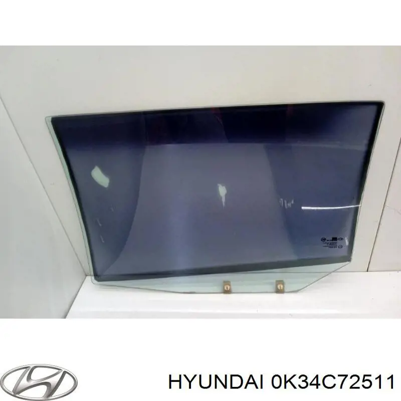 0K34C72511 Hyundai/Kia luna de puerta trasera derecha
