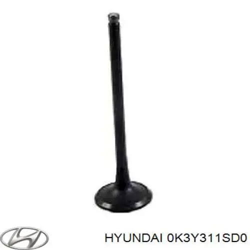 0K3Y311SD0 Hyundai/Kia juego de aros de pistón de motor, cota de reparación +0,25 mm