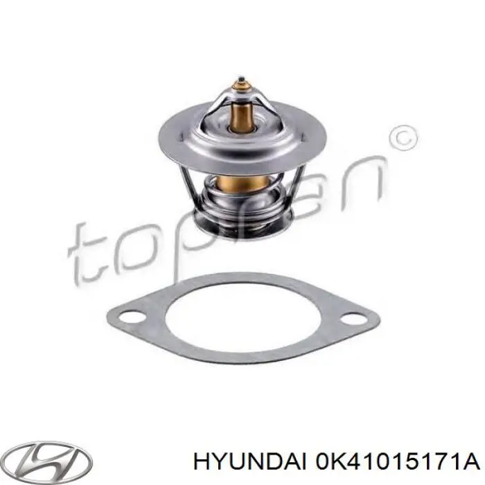 Termostato refrigerante Hyundai/Kia 0K41015171A