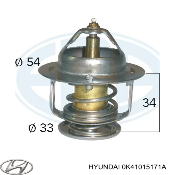 0K41015171A Hyundai/Kia Termostato de agua