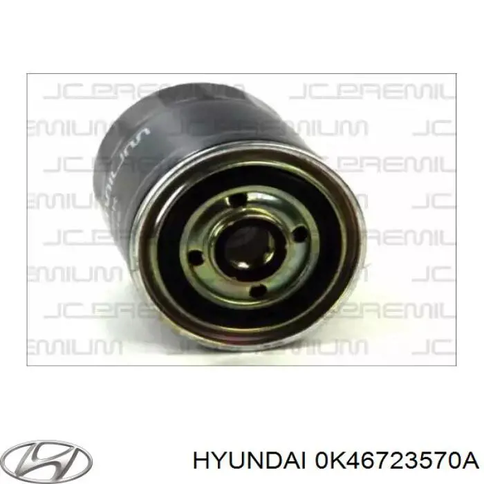 0K46723570A Hyundai/Kia filtro de combustible