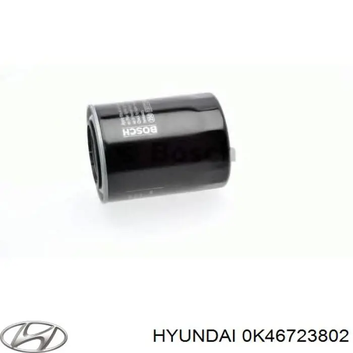 0K46723802 Hyundai/Kia Filtro aceite