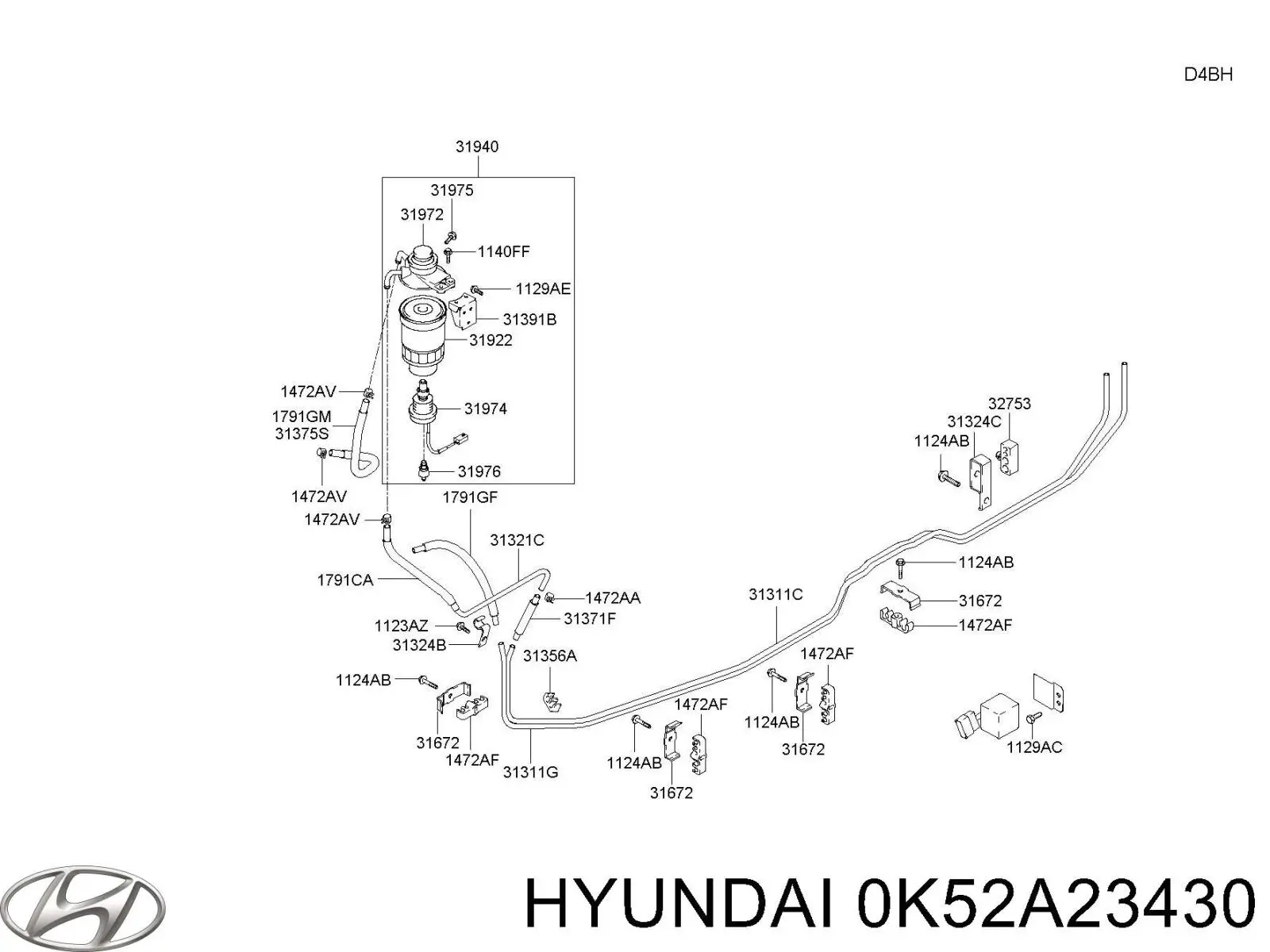 Sensor de nivel de agua del filtro de combustible Hyundai/Kia 0K52A23430 precio, desde 89,12 EUR