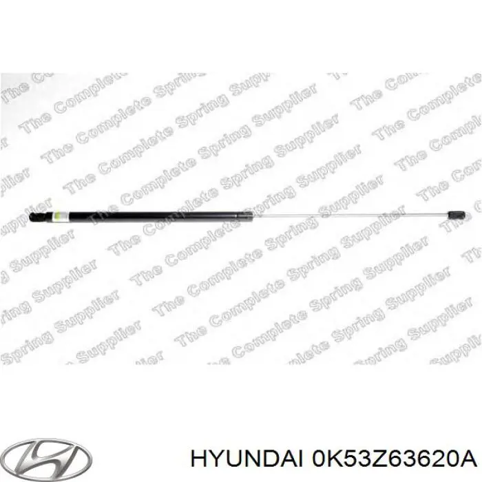 0K53Z63620A Hyundai/Kia amortiguador de maletero