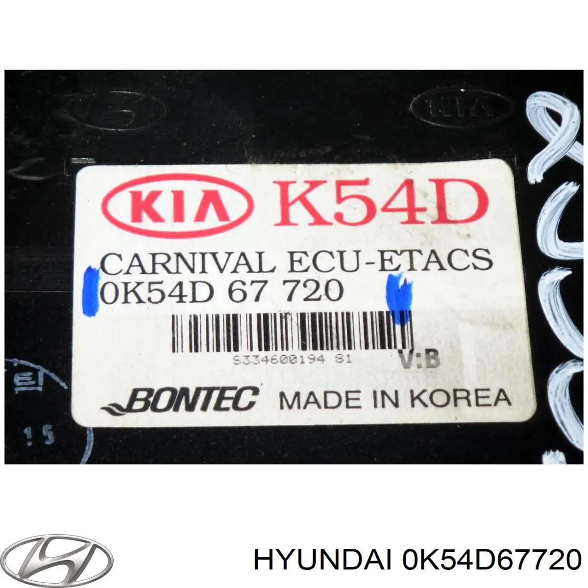 0K54D67720B Hyundai/Kia