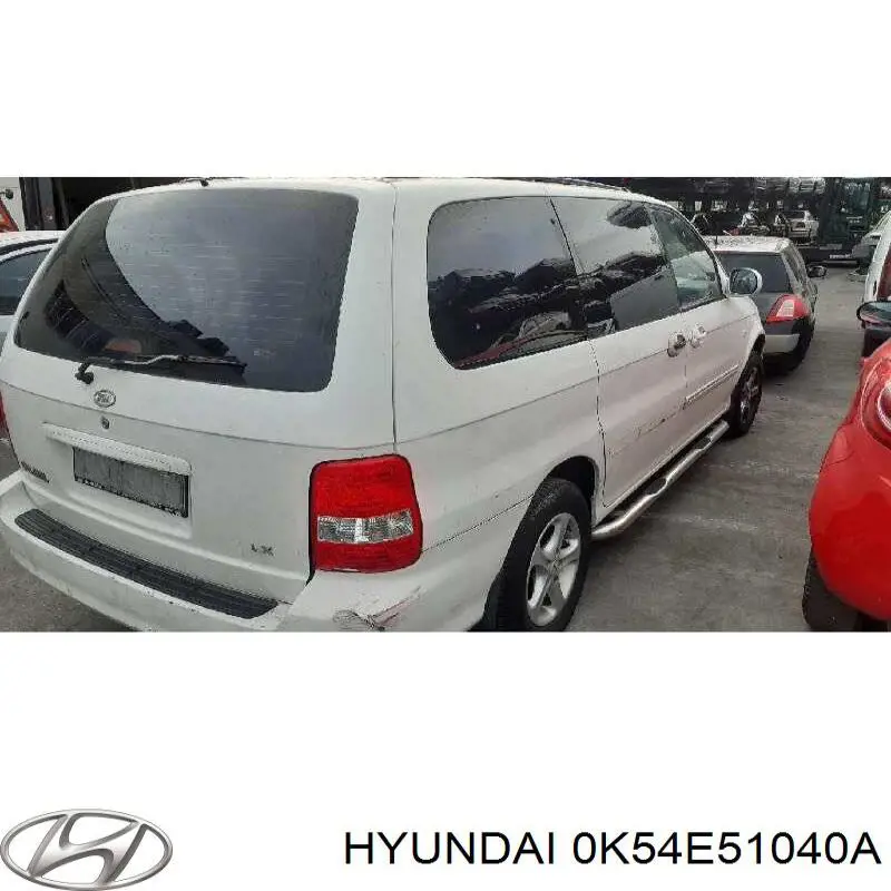 0K54E51040 Hyundai/Kia faro izquierdo