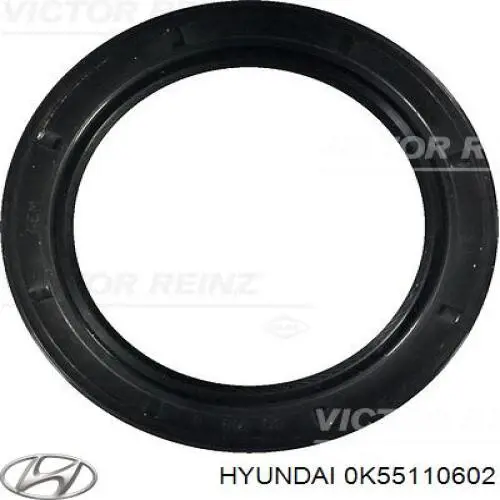 0K55110602 Hyundai/Kia anillo retén, cigüeñal frontal