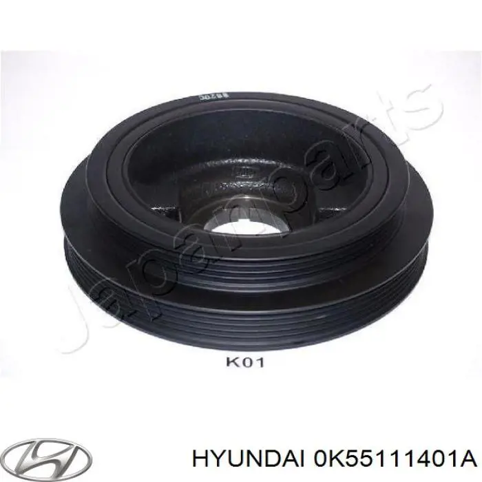 Polea del cigüeñal Hyundai/Kia 231244X010 precio, desde 75,50 EUR