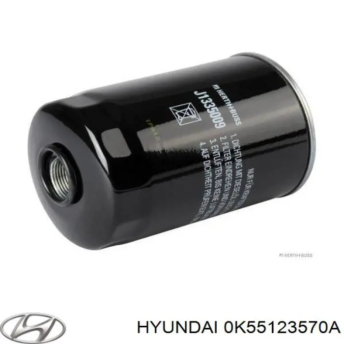 Comprar 0K55123570A Hyundai/Kia Filtro diesel