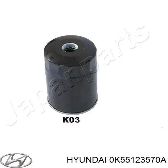 Filtro combustible Hyundai/Kia 0K55123570A precio, desde 10,28 EUR