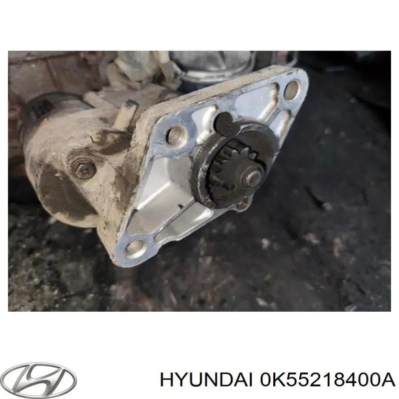Motor de arranque 0K55218400A Hyundai/Kia