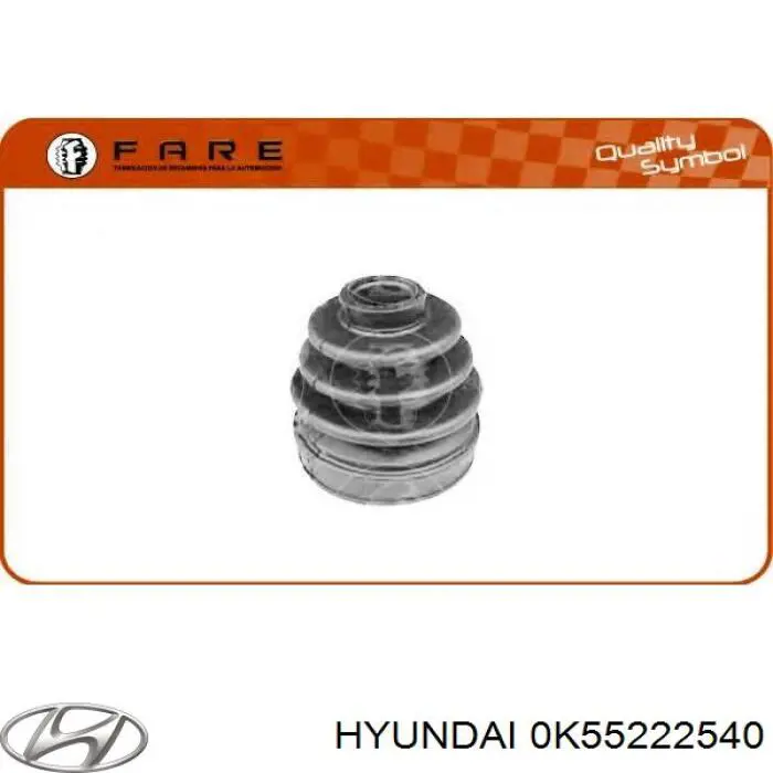 Comprar 0K55222540 Hyundai/Kia Fuelle de semieje delantero interior