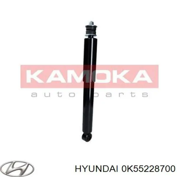 0K55228700 Hyundai/Kia amortiguador trasero