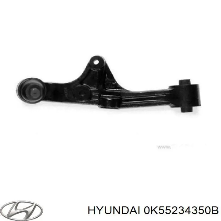 0K55234350B Hyundai/Kia barra oscilante, suspensión de ruedas delantera, inferior izquierda