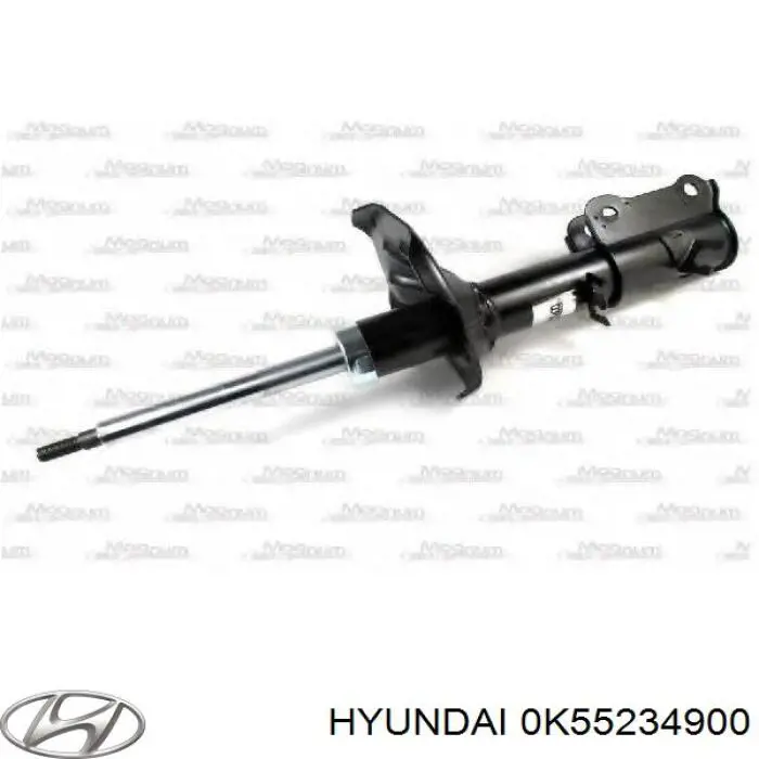 0K55234900 Hyundai/Kia amortiguador delantero izquierdo