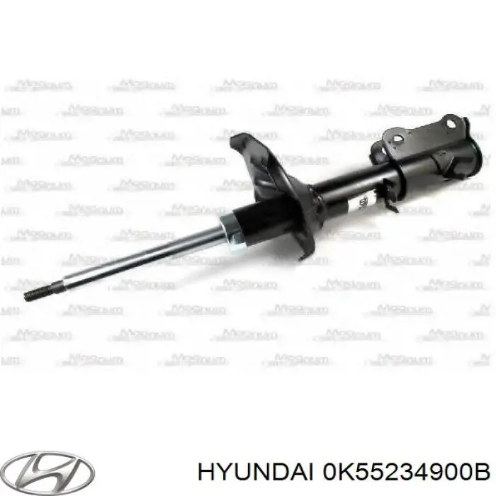 Amortiguador delantero izquierdo OK55234900B Hyundai/Kia