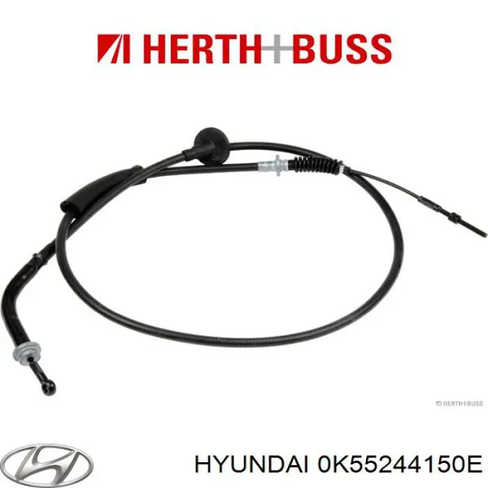 0K55244150D Hyundai/Kia cable de freno de mano delantero