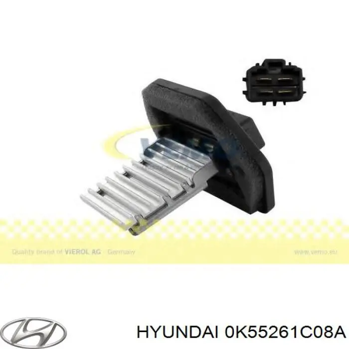 Resistencia de Ventilador Hyundai/Kia 0K55261C08A precio, desde 39,20 EUR